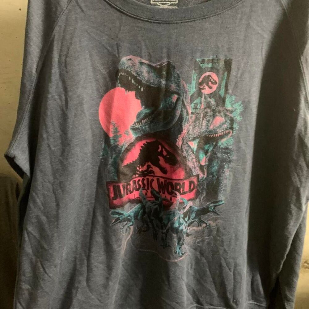 Men's Grey and Black Sweatshirt